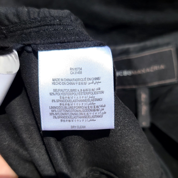 BCBGMaxAzria black faux suede moto vest - Picture 8 of 10